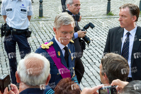 Abdankung von König Albert II. und Krönung von König Philippe, Brüssel
