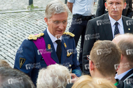 Abdankung von König Albert II. und Krönung von König Philippe, Brüssel