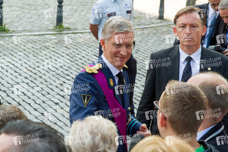 Abdankung von König Albert II. und Krönung von König Philippe, Brüssel