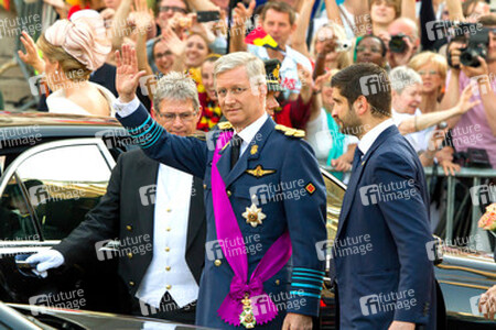 Abdankung von König Albert II. und Krönung von König Philippe, Brüssel