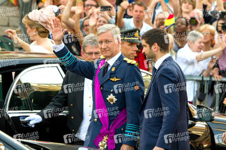 Abdankung von König Albert II. und Krönung von König Philippe, Brüssel