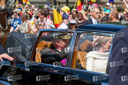 Abdankung von König Albert II. und Krönung von König Philippe, Brüssel