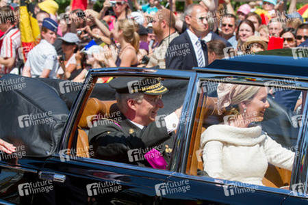 Abdankung von König Albert II. und Krönung von König Philippe, Brüssel
