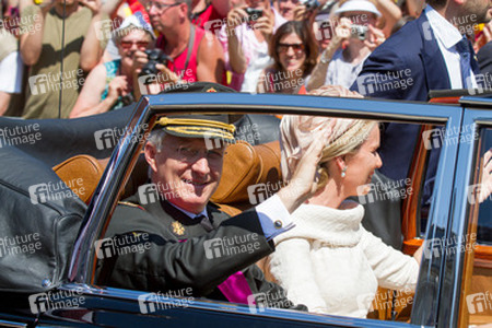 Abdankung von König Albert II. und Krönung von König Philippe, Brüssel