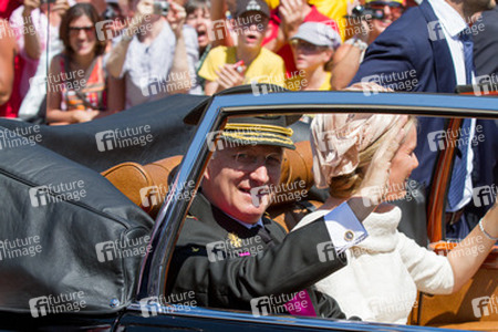 Abdankung von König Albert II. und Krönung von König Philippe, Brüssel