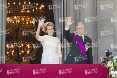 Abdankung von König Albert II. und Krönung von König Philippe, Brüssel