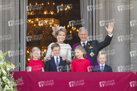 Eleonore von Belgien, Gabriel von Belgien, Mathilde von Belgien, Elisabeth von Belgien, Philippe von Belgien, Emmanuel von Belgien