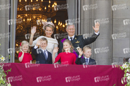 Eleonore von Belgien, Gabriel von Belgien, Mathilde von Belgien, Elisabeth von Belgien, Philippe von Belgien, Emmanuel von Belgien