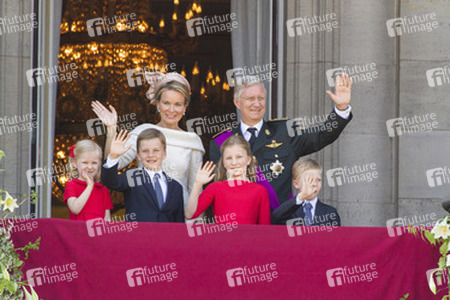 Eleonore von Belgien, Gabriel von Belgien, Mathilde von Belgien, Elisabeth von Belgien, Philippe von Belgien, Emmanuel von Belgien