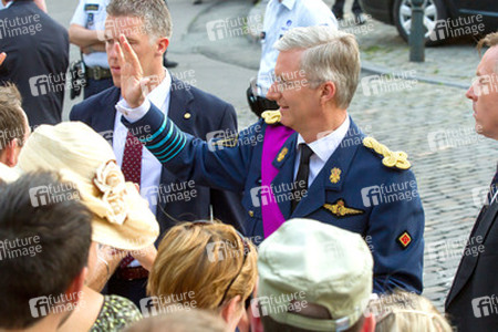 Abdankung von König Albert II. und Krönung von König Philippe, Brüssel