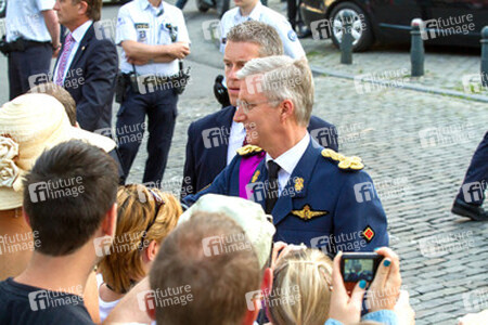 Abdankung von König Albert II. und Krönung von König Philippe, Brüssel