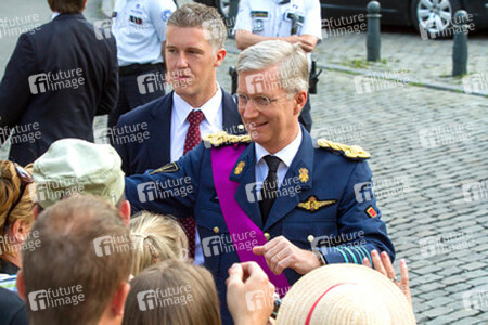 Abdankung von König Albert II. und Krönung von König Philippe, Brüssel