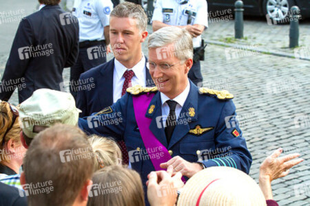 Abdankung von König Albert II. und Krönung von König Philippe, Brüssel