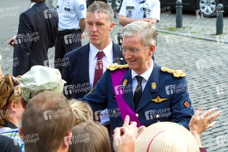 Abdankung von König Albert II. und Krönung von König Philippe, Brüssel