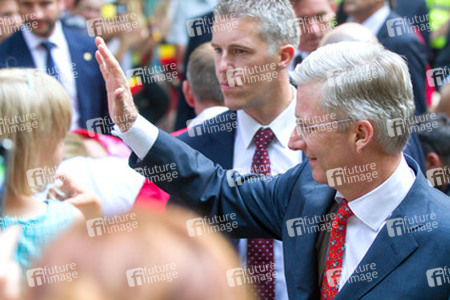 Abdankung von König Albert II. und Krönung von König Philippe, Brüssel