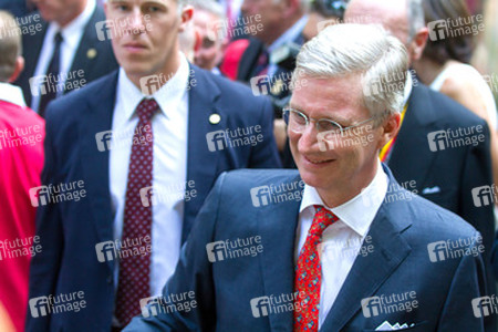 Abdankung von König Albert II. und Krönung von König Philippe, Brüssel