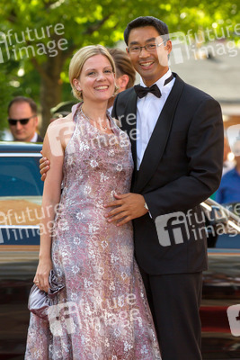 Philipp Rösler mit Ehefrau Wiebke Rösler