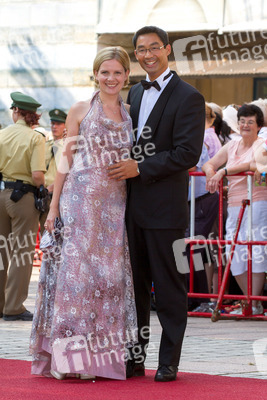 Philipp Rösler mit Ehefrau Wiebke Rösler
