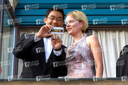 Philipp Rösler mit Ehefrau Wiebke Rösler
