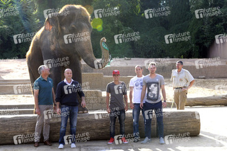 Hannover 96 Spieler im Zoo, Hannover