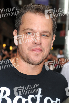 Matt Damon besucht die 'Late Show With David Letterman', New York