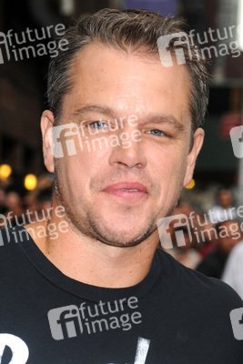 Matt Damon besucht die 'Late Show With David Letterman', New York