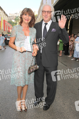 Günther Maria Halmer und Frau Claudia