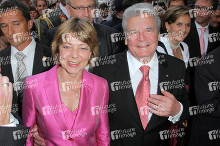 Joachim Gauck mit Lebensgefährtin Daniela Schadt