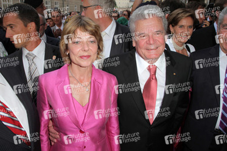 Joachim Gauck mit Lebensgefährtin Daniela Schadt