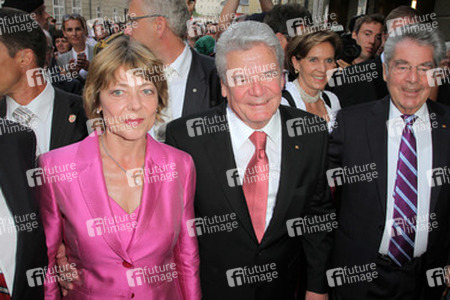 Joachim Gauck mit Lebensgefährtin Daniela Schadt