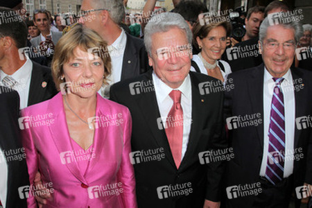 Joachim Gauck mit Lebensgefährtin Daniela Schadt