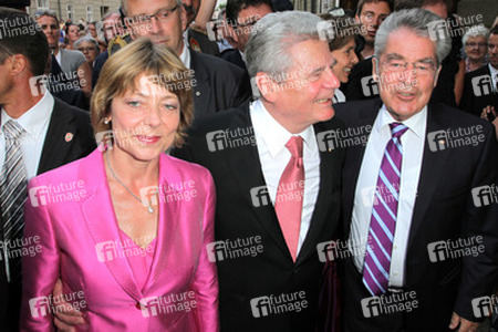 Joachim Gauck mit Lebensgefährtin Daniela Schadt