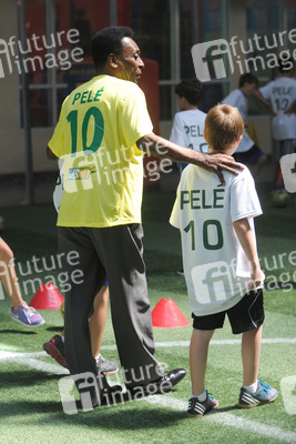 Pele bei Subway, New York