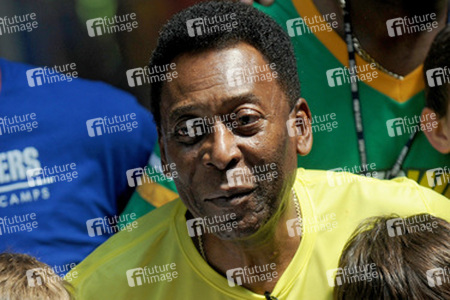 Pele bei Subway, New York