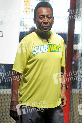 Pele bei Subway, New York