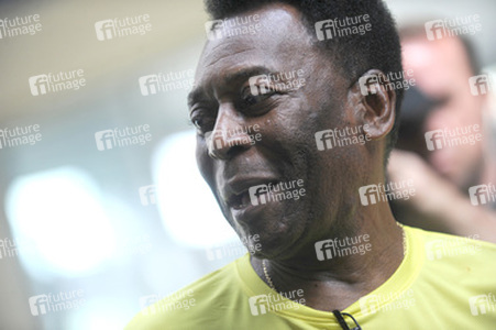 Pele bei Subway, New York