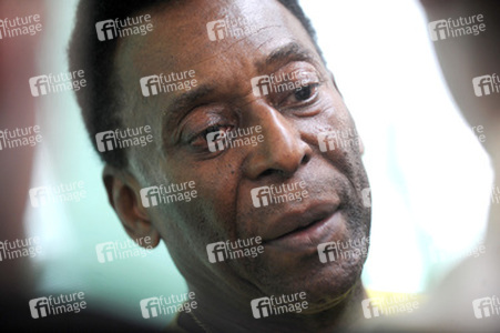 Pele bei Subway, New York