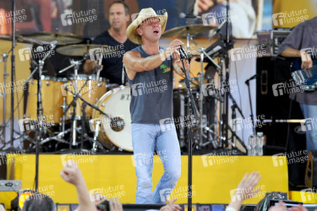 Kenny Chesney in der Sendung 'Good Morning America', New York