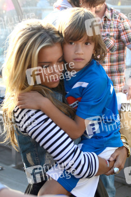 Sylvie van der Vaart mit Sohn Damian van der Vaart