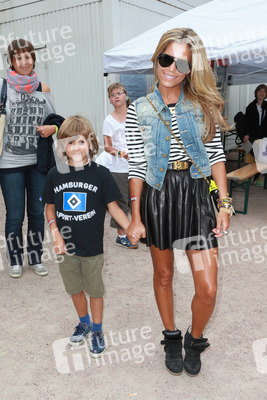Sylvie van der Vaart mit Sohn Damian van der Vaart