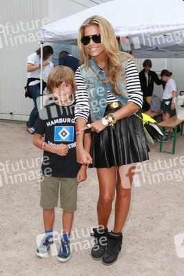 Sylvie van der Vaart mit Sohn Damian van der Vaart