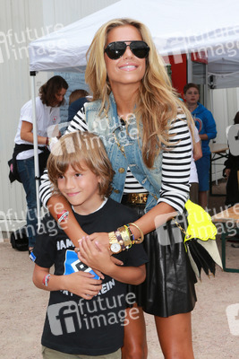 Sylvie van der Vaart mit Sohn Damian van der Vaart