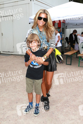 Sylvie van der Vaart mit Sohn Damian van der Vaart