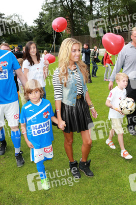 Sylvie van der Vaart mit Sohn Damian van der Vaart