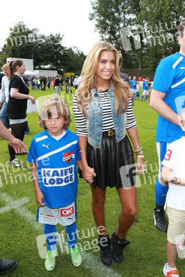 Sylvie van der Vaart mit Sohn Damian van der Vaart
