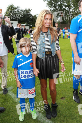 Sylvie van der Vaart mit Sohn Damian van der Vaart