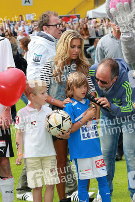 Sylvie van der Vaart mit Sohn Damian van der Vaart