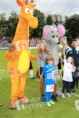 Sylvie van der Vaart mit Sohn Damian van der Vaart