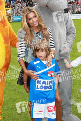 Sylvie van der Vaart mit Sohn Damian van der Vaart