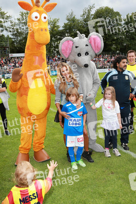 Sylvie van der Vaart mit Sohn Damian van der Vaart